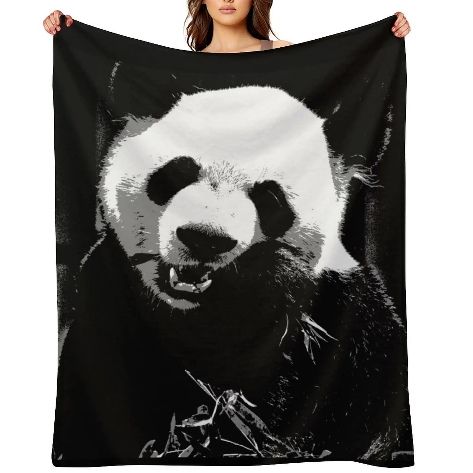 Cute Giant Panda Bear with tasty Bamboo Leaves Throw Blanket christmas gifts Flannels Sleeping Bag Sofa Quilt Blankets
Cute Giant Panda Bear with tasty Bamboo Leaves Throw Blanket christmas gifts Flannels Sleeping Bag Sofa Quilt Blankets
