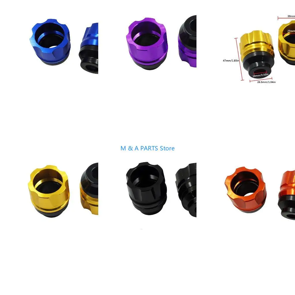 U1JF Motorbike Accessories Aluminum Alloy Slider Cup Crash Protector Scooter Quick Install Shockproof Anti Crash Protector
U1JF Motorbike Accessories Aluminum Alloy Slider Cup Crash Protector Scooter Quick Install Shockproof Anti Crash Protector