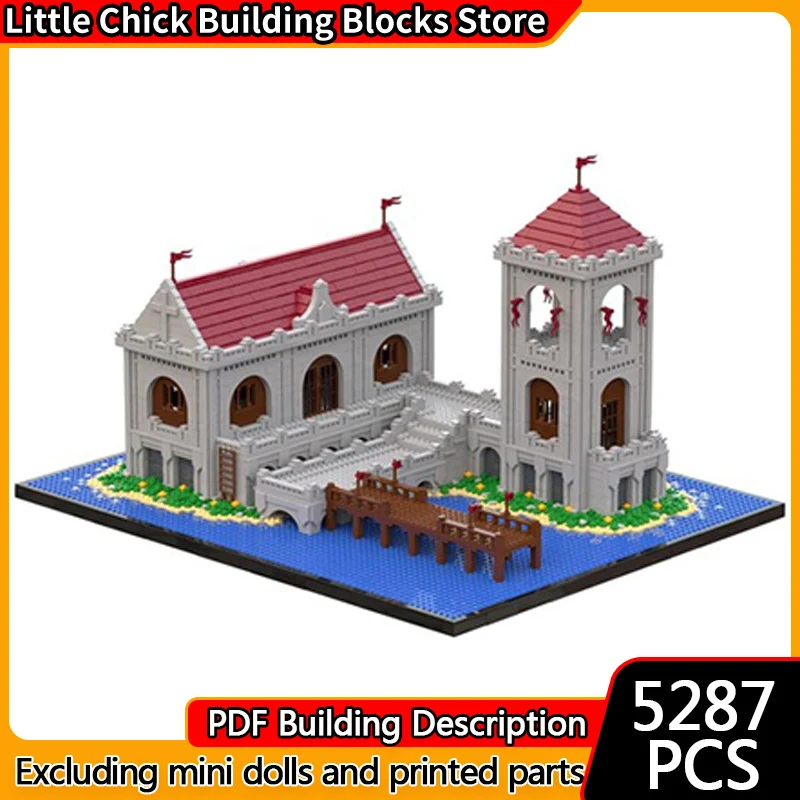 Модель Street View MOC, строительные кирпичи, средневековый пирс и башня для часов, модульная технология, детские праздничные подарки, сборка игрушек, костюм
Модель Street View MOC, строительные кирпичи, средневековый пирс и башня для часов, модульная технология, детские праздничные подарки, сборка игрушек, костюм