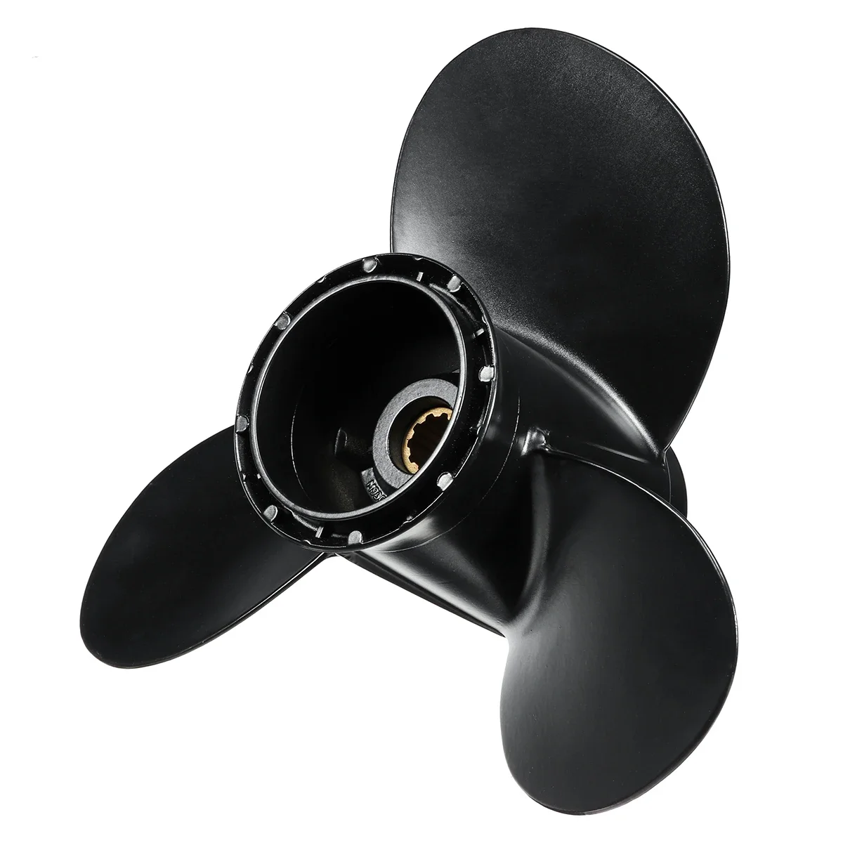 3 Blade Aluminum Outboard Propeller 10 1/4x11 R Rotation 10 Spline Fit Suzuki 20-30HP Black OE 58100-96420-019 Replacement
3 Blade Aluminum Outboard Propeller 10 1/4x11 R Rotation 10 Spline Fit Suzuki 20-30HP Black OE 58100-96420-019 Replacement
