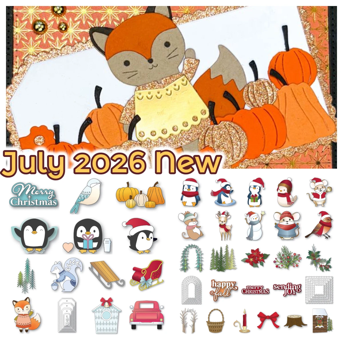 Birch Press Design July 2026 New Festive Fawn Dies Metal Cutting Dies for Christmas DIY Scrapbook Make Photo Handmade Decoration
Birch Press Design July 2026 New Festive Fawn Dies Metal Cutting Dies for Christmas DIY Scrapbook Make Photo Handmade Decoration