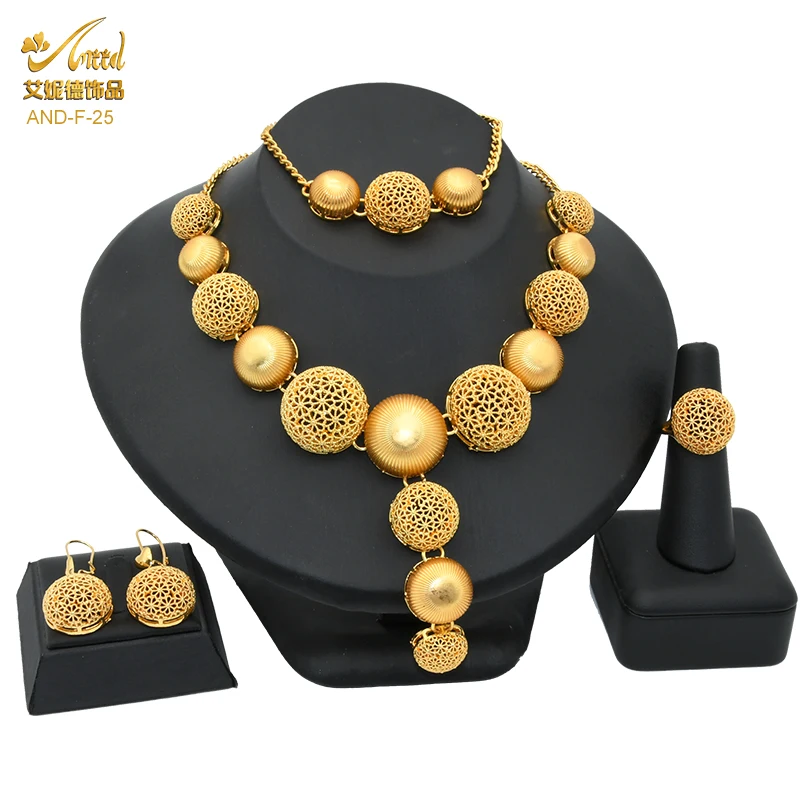 Fine Jewelry For Women Plated African Engagement Necklace /Ring /Earrings Set Nigeria Wedding Jewellery Bangles Bridal Gifts
Fine Jewelry For Women Plated African Engagement Necklace /Ring /Earrings Set Nigeria Wedding Jewellery Bangles Bridal Gifts