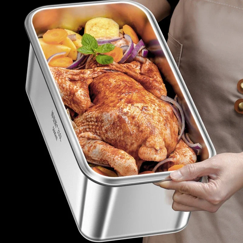 Ящик для хранения свежих продуктов с ручкой из нержавеющей стали 316L, большая вместимость с крышкой, портативный портативный ящик, холодильник, замороженный герметичный ящик для хранения
Ящик для хранения свежих продуктов с ручкой из нержавеющей стали 316L, большая вместимость с крышкой, портативный портативный ящик, холодильник, замороженный герметичный ящик для хранения