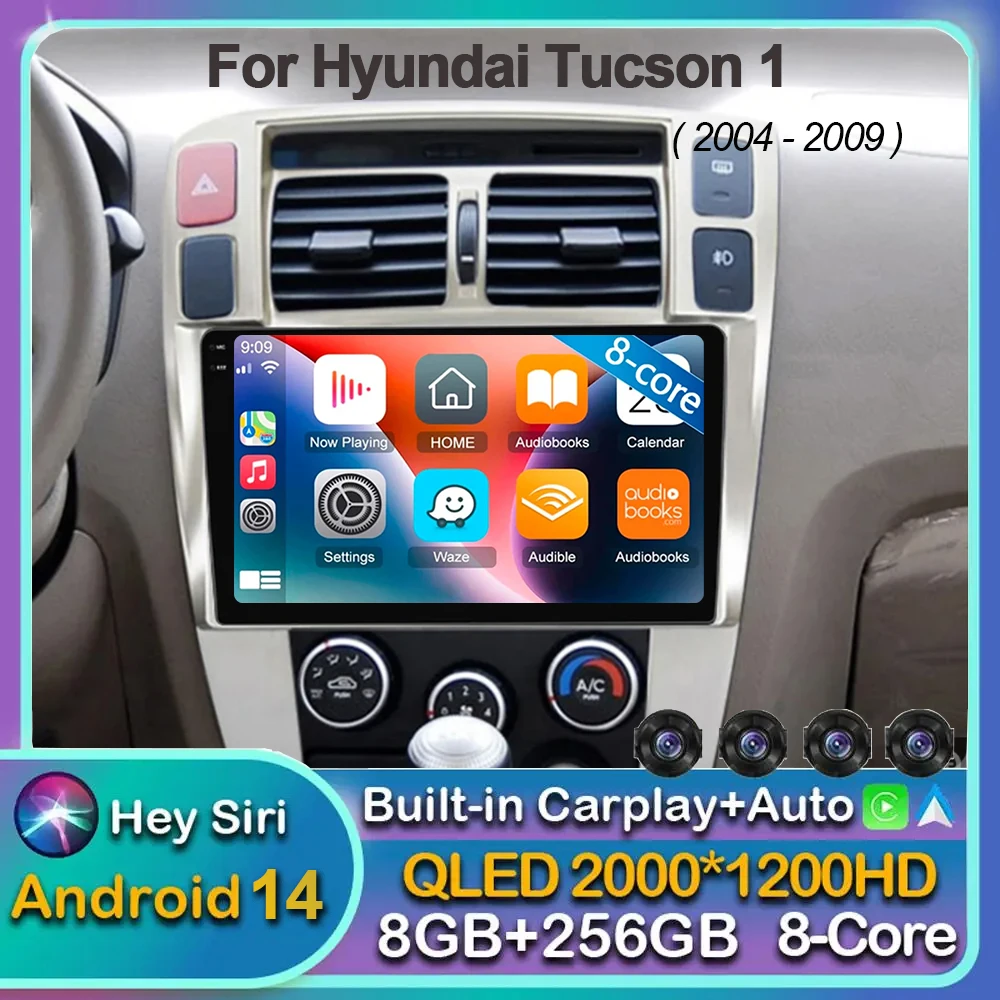 Автомагнитола Carplay для Hyundai Tucson, мультимедийный проигрыватель на Android 14, с GPS, Wi-Fi, 4G, BT, для Hyundai Tucson 2004, 2005, 2006, 2007, 2008, 2009
Автомагнитола Carplay для Hyundai Tucson, мультимедийный проигрыватель на Android 14, с GPS, Wi-Fi, 4G, BT, для Hyundai Tucson 2004, 2005, 2006, 2007, 2008, 2009