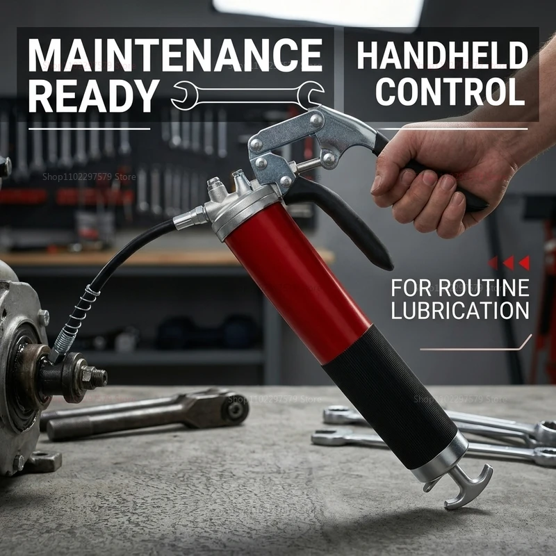 7000 PSI Oil and Grease Gun Kit Manual Pistol Grip High Pressure Pumping Coupler 400CC Heavy Duty Maintenance Tool for Automotiv
7000 PSI Oil and Grease Gun Kit Manual Pistol Grip High Pressure Pumping Coupler 400CC Heavy Duty Maintenance Tool for Automotiv