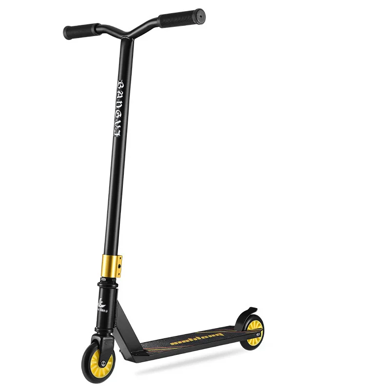 Aluminum Alloy Entry Level Freestyle Scooter 360 Degree Rotation High Speed Outdoor Riding PU Wheels Lightweight Kick Scooter
Aluminum Alloy Entry Level Freestyle Scooter 360 Degree Rotation High Speed Outdoor Riding PU Wheels Lightweight Kick Scooter