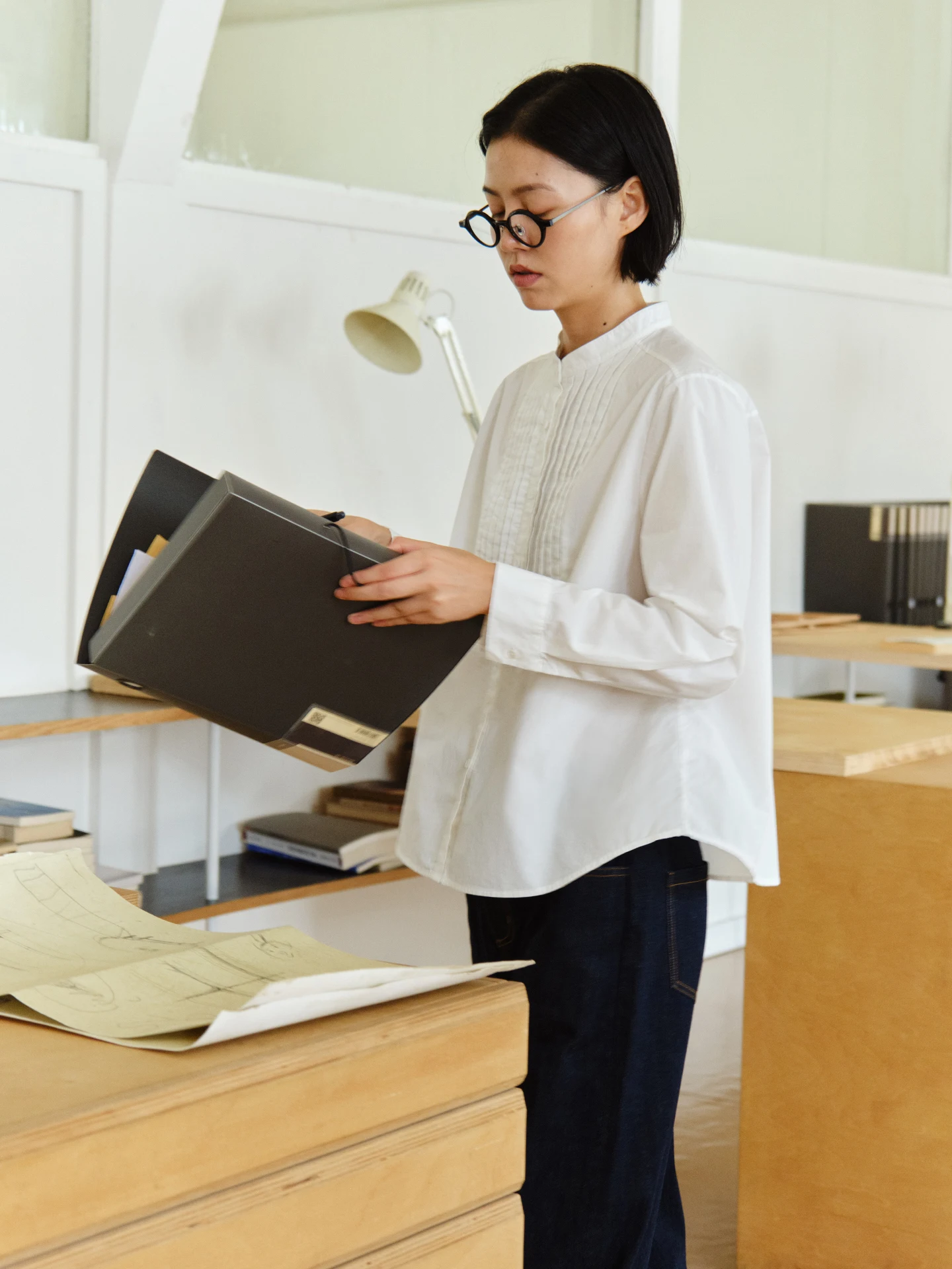 ZBWY Осенне-зимняя женская повседневная блузка из тонкого плотного хлопка с плиссировкой, прямого кроя, с длинным рукавом
ZBWY Осенне-зимняя женская повседневная блузка из тонкого плотного хлопка с плиссировкой, прямого кроя, с длинным рукавом