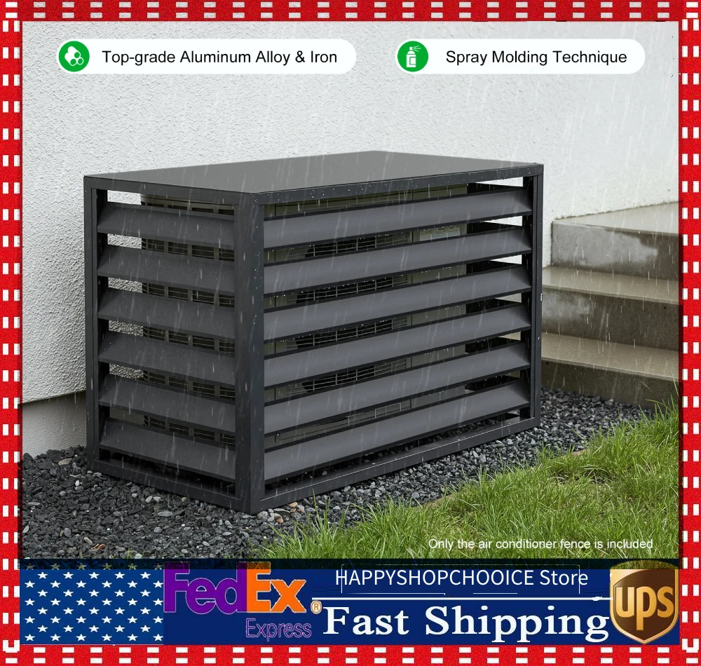 Air Conditioning Partition Screen Air Conditioning Privacy Screen Air Conditioning Enclosure 1.5P Four-Sided 100x70x50
Air Conditioning Partition Screen Air Conditioning Privacy Screen Air Conditioning Enclosure 1.5P Four-Sided 100x70x50