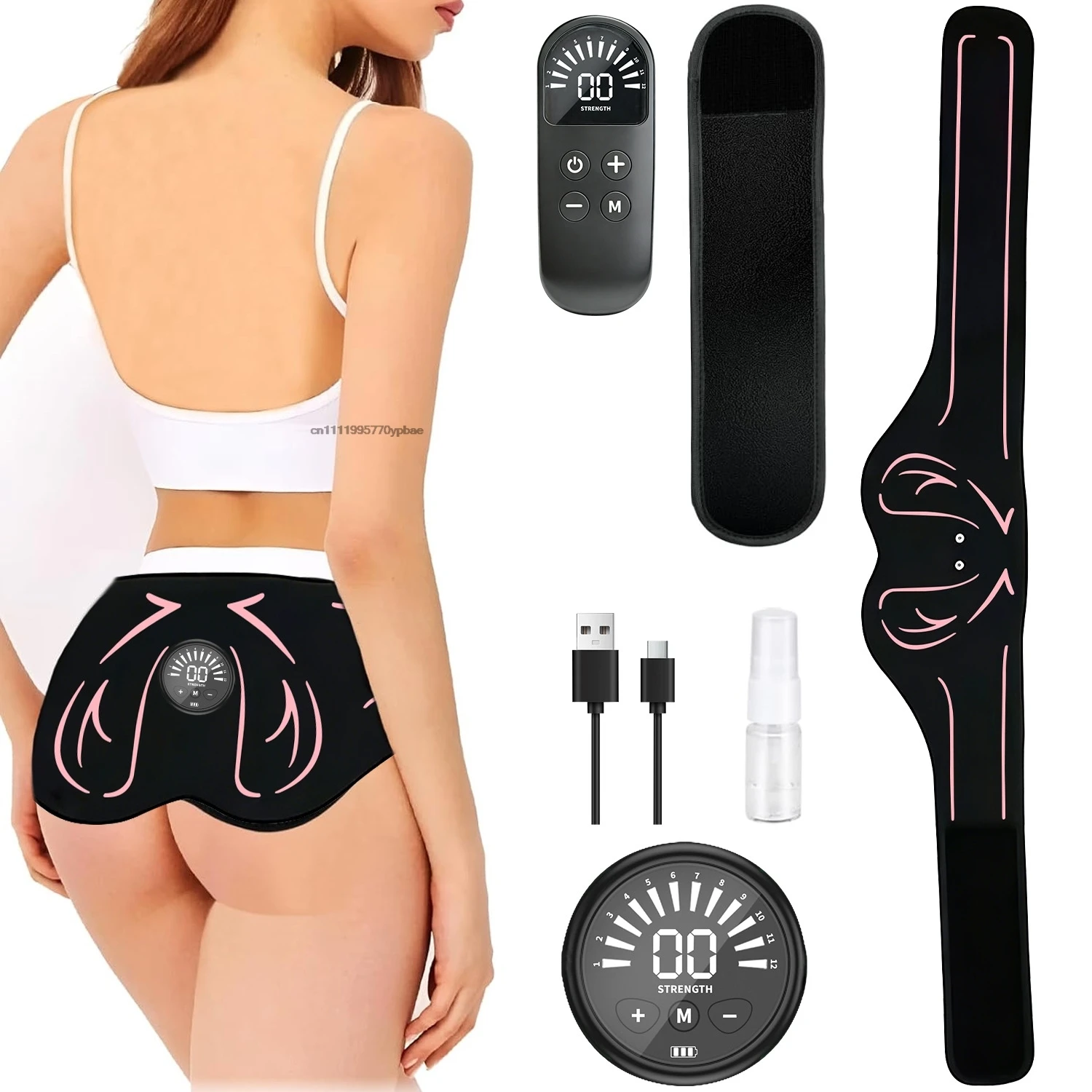 EMS Muscle Stimulator Hips Trainer Glute Electric Buttocks Massager Toner Help Lift Shape Tighten Butt Women Men
EMS Muscle Stimulator Hips Trainer Glute Electric Buttocks Massager Toner Help Lift Shape Tighten Butt Women Men