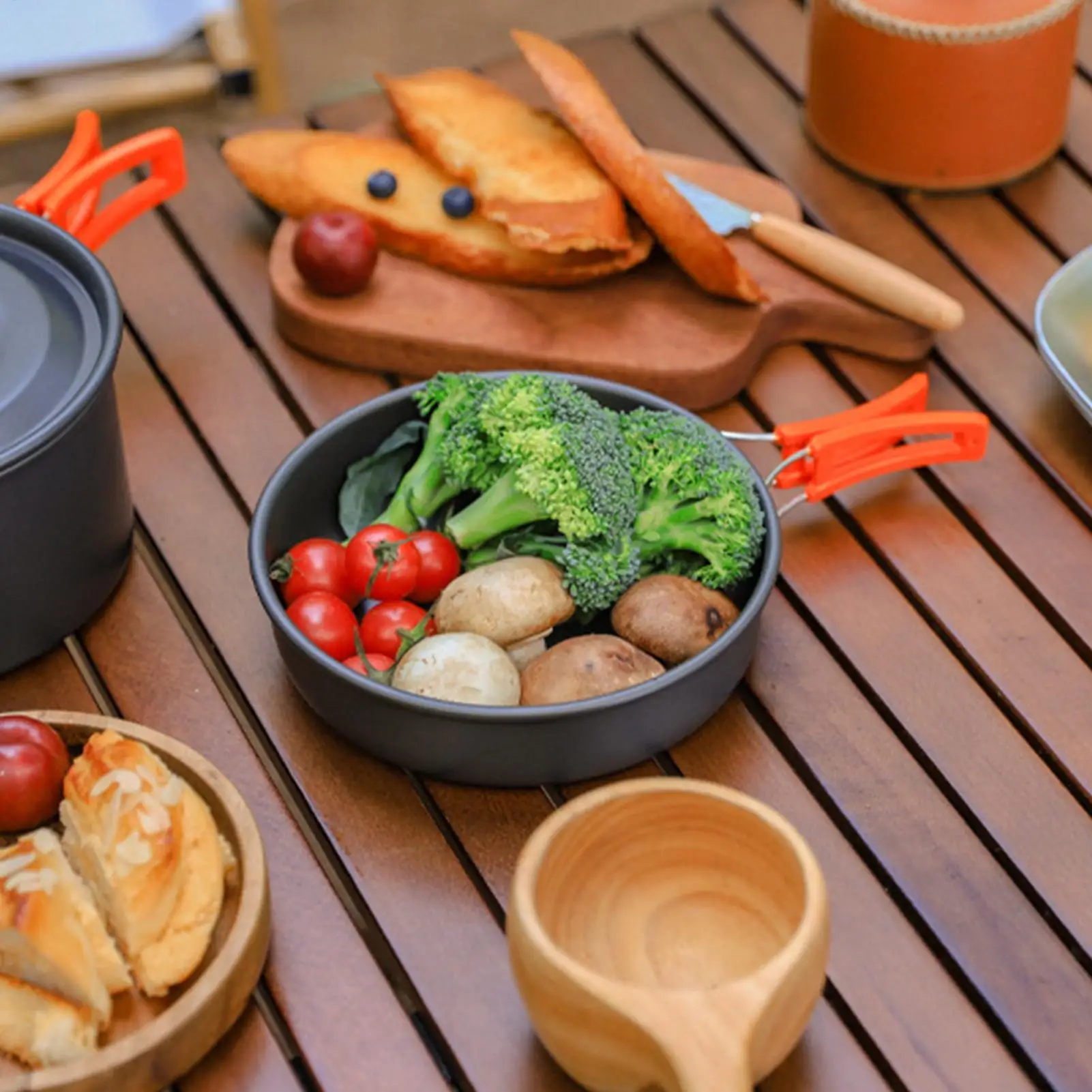 Camping Cooking Set Portable Non-Stick Outdoor Gear Camp Pots Backpacking Cooking Set for Hiking Fishing Climbing Picnic Travel
Camping Cooking Set Portable Non-Stick Outdoor Gear Camp Pots Backpacking Cooking Set for Hiking Fishing Climbing Picnic Travel