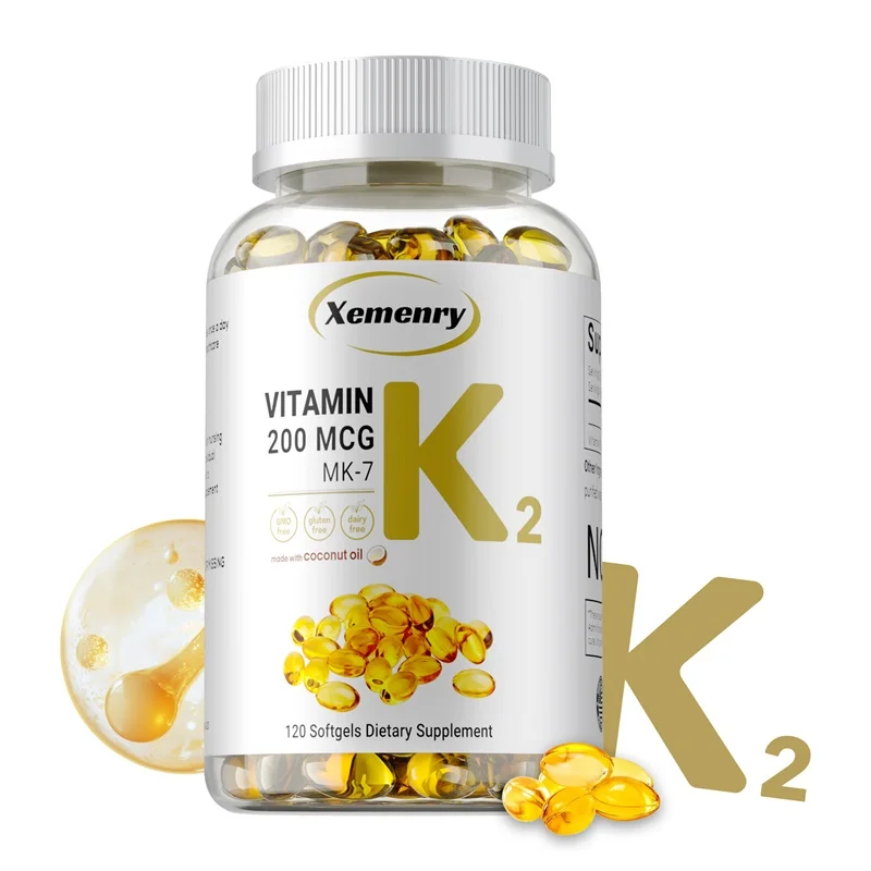 Vitamin K2 MK-7 Supplement - Support Heart and Joint Health, Enhance Immunity, Promote Digestion and Improve Energy Level
Vitamin K2 MK-7 Supplement - Support Heart and Joint Health, Enhance Immunity, Promote Digestion and Improve Energy Level