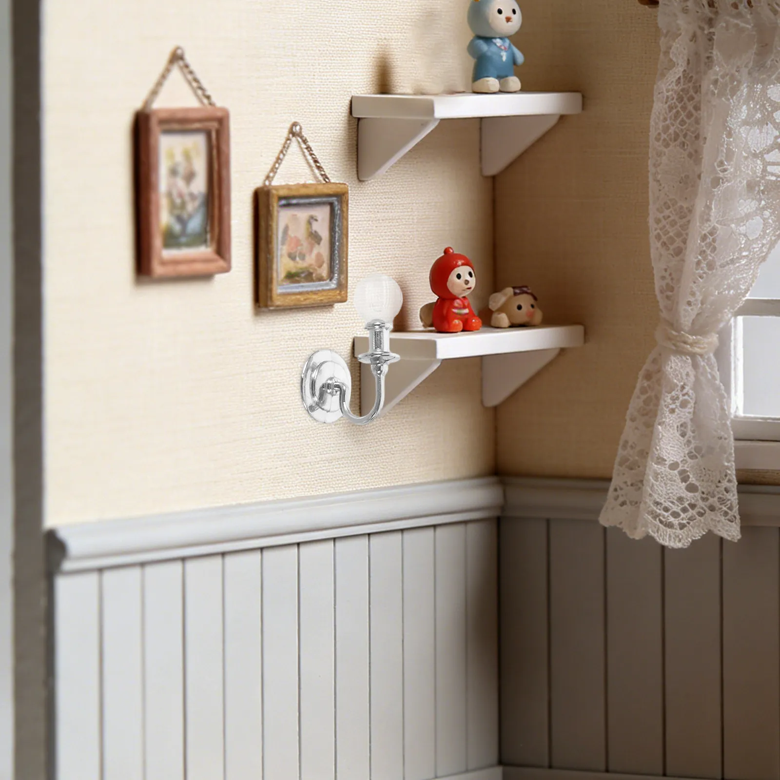 8Pcs Mini Wall Lamps Crystal Sconce Lights Metal Simulation Miniature House Decor Scene Accessories Miniature Lighting
8Pcs Mini Wall Lamps Crystal Sconce Lights Metal Simulation Miniature House Decor Scene Accessories Miniature Lighting