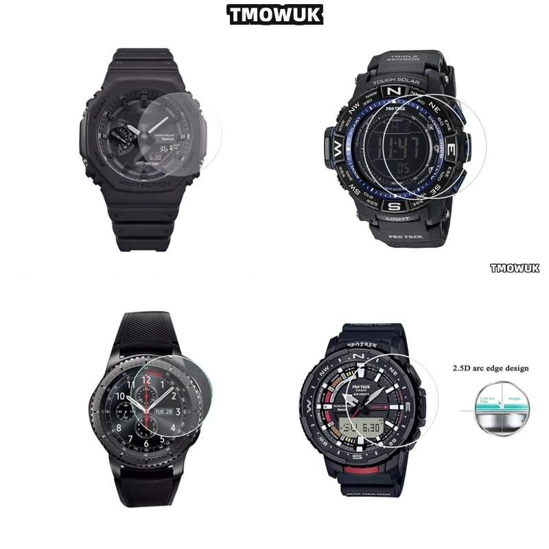For Casio GA100 6100 TR770 Pro-Trek EFR 303 GA-2200 GA-2100 GST-W300, HD Clear Screen Protector, Anti-Scratch Guard.
For Casio GA100 6100 TR770 Pro-Trek EFR 303 GA-2200 GA-2100 GST-W300, HD Clear Screen Protector, Anti-Scratch Guard.