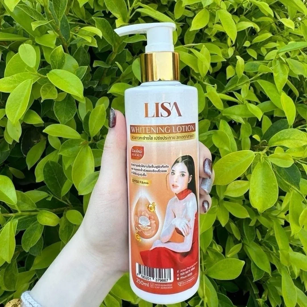 Thailand LISA Collagen Body Whitens Removes Dark Spots, Lightens Spots, Bright White Smooth, Moisturizes and Firm Skin 250g
Thailand LISA Collagen Body Whitens Removes Dark Spots, Lightens Spots, Bright White Smooth, Moisturizes and Firm Skin 250g