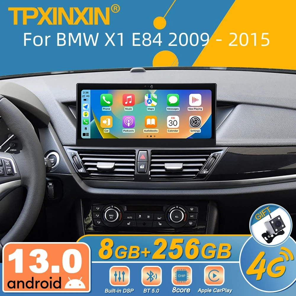 Автомобильное радио Android для BMW X1 E84 2009-2015 авторадио стерео мультимедийный плеер беспроводной Carplay GPS Navi головное устройство экран BT 4G
Автомобильное радио Android для BMW X1 E84 2009-2015 авторадио стерео мультимедийный плеер беспроводной Carplay GPS Navi головное устройство экран BT 4G
