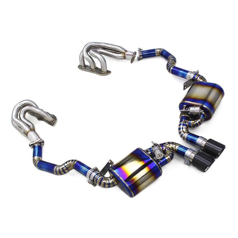 Yooking Full Exhaust System For Porsche 987.2 Boxster/Cayman 2008-2012 Muffler Titanium Catback SUS304 Straight Manifold
Yooking Full Exhaust System For Porsche 987.2 Boxster/Cayman 2008-2012 Muffler Titanium Catback SUS304 Straight Manifold