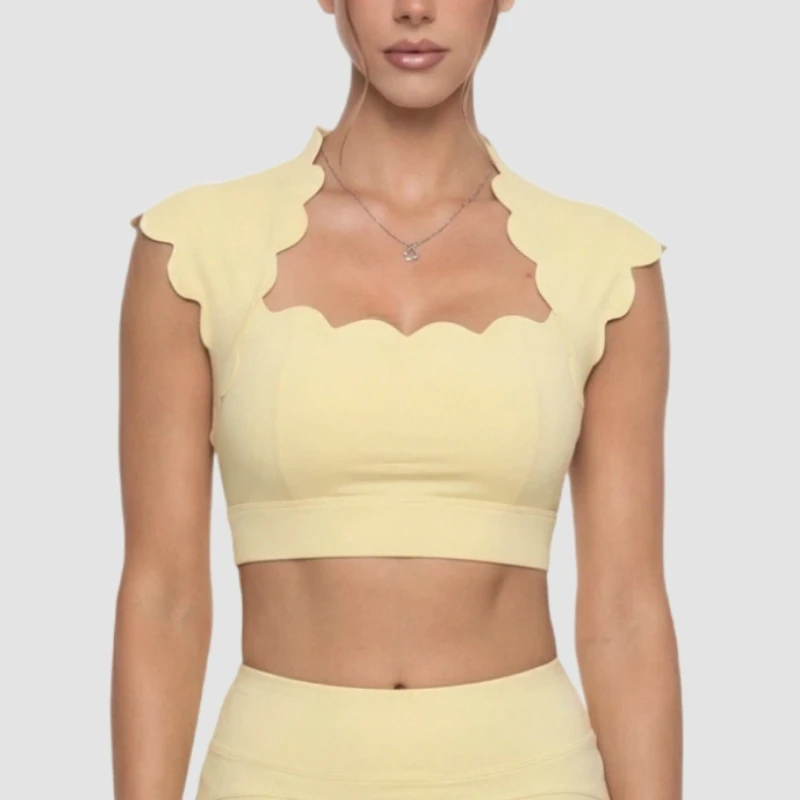 Women Yoga Tank Top High Neck Slim Fit Breathable Shockproof Push Up Bra Gym Workout Crop Top Summer Activewear Running Training
Women Yoga Tank Top High Neck Slim Fit Breathable Shockproof Push Up Bra Gym Workout Crop Top Summer Activewear Running Training