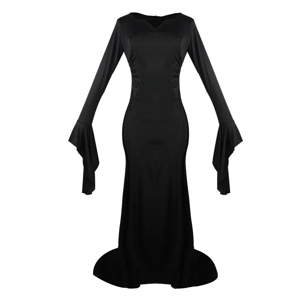 Movie Wednesday Cosplay Kids Dresses Long Sleeved Wednesday Addams Gothic Children Evening Dress Halloween Party Costumes
Movie Wednesday Cosplay Kids Dresses Long Sleeved Wednesday Addams Gothic Children Evening Dress Halloween Party Costumes