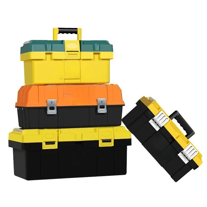 Household hardware toolbox, large multifunctional handheld maintenance tool, thick tool storage box, durable
Household hardware toolbox, large multifunctional handheld maintenance tool, thick tool storage box, durable