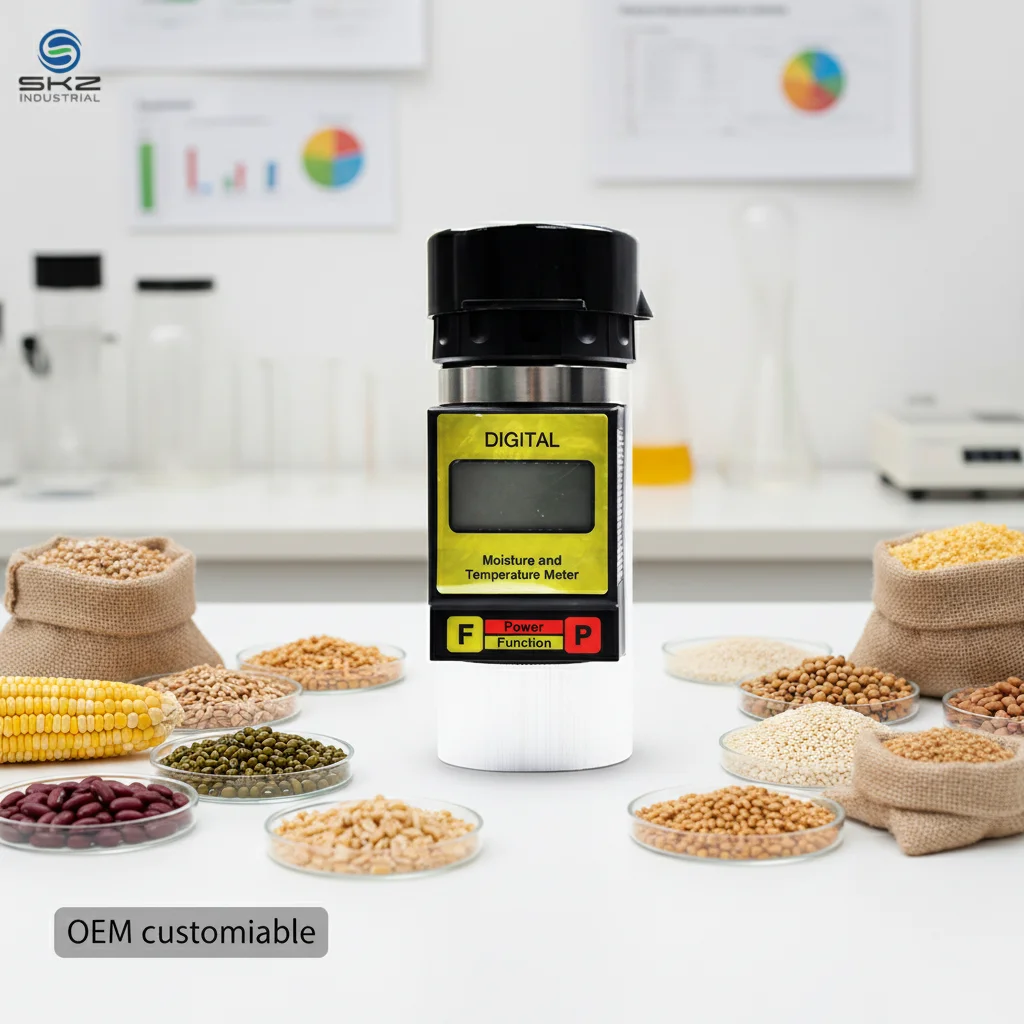 SKZ111B-2A High Quality Digital 24 Kinds of Grain Cocoa Bean Moisture Detector Meter
SKZ111B-2A High Quality Digital 24 Kinds of Grain Cocoa Bean Moisture Detector Meter