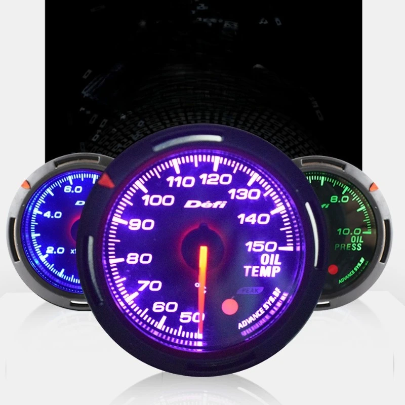 Racing Water Temperature Speed Turbine Pressure Oil Temperature 60mm Instrument Car Modification Instruments Interior Parts
Racing Water Temperature Speed Turbine Pressure Oil Temperature 60mm Instrument Car Modification Instruments Interior Parts