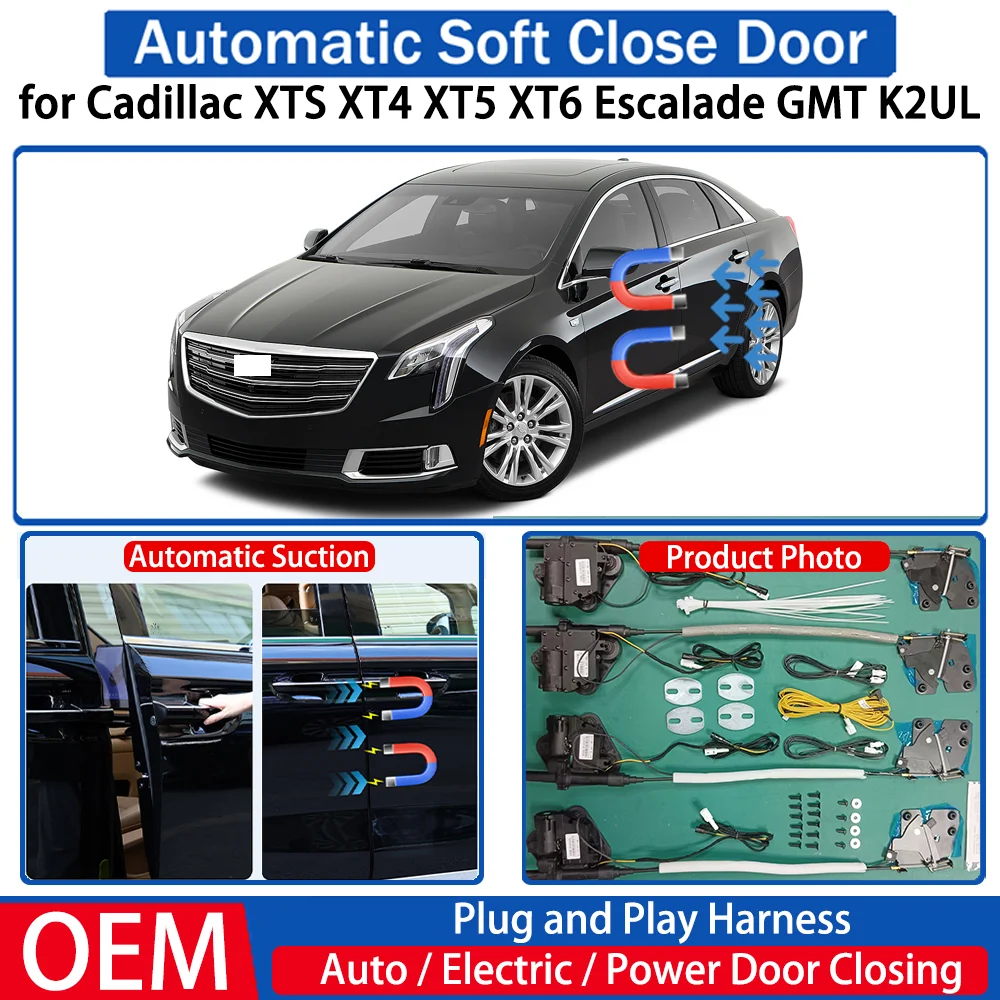 for Cadillac XTS XT4 XT5 XT6 Escalade GMT K2UL Car OEM Automatic Soft Close Door Electric Suction Kit Auto Power Closing System
for Cadillac XTS XT4 XT5 XT6 Escalade GMT K2UL Car OEM Automatic Soft Close Door Electric Suction Kit Auto Power Closing System