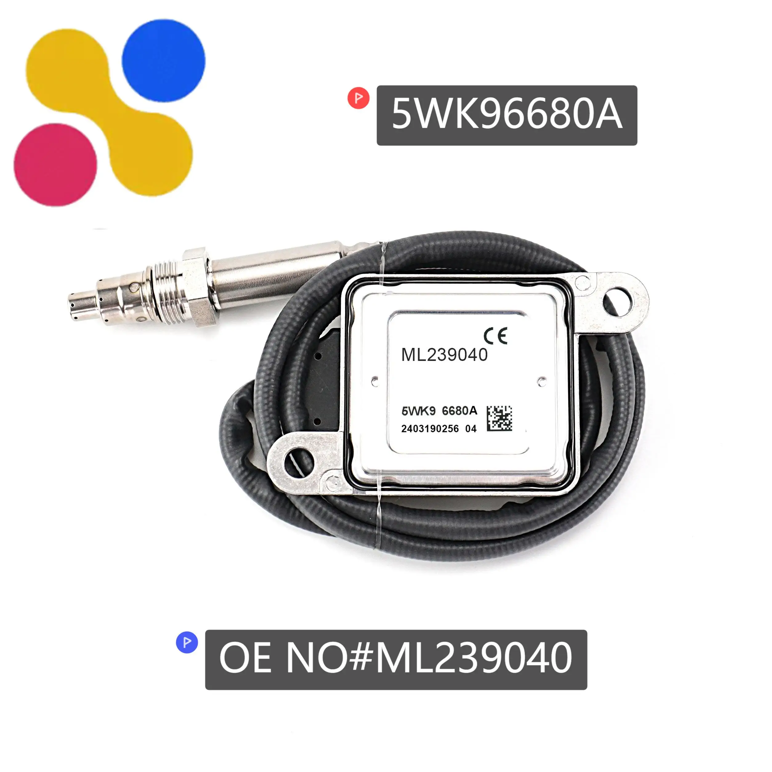 5WK96680A ML239040 NOx Sensor New Nitrogen Oxygen Sensor 12V For Mitsubishi Fuso Canter 5WK9 6680A Truck Parts
5WK96680A ML239040 NOx Sensor New Nitrogen Oxygen Sensor 12V For Mitsubishi Fuso Canter 5WK9 6680A Truck Parts