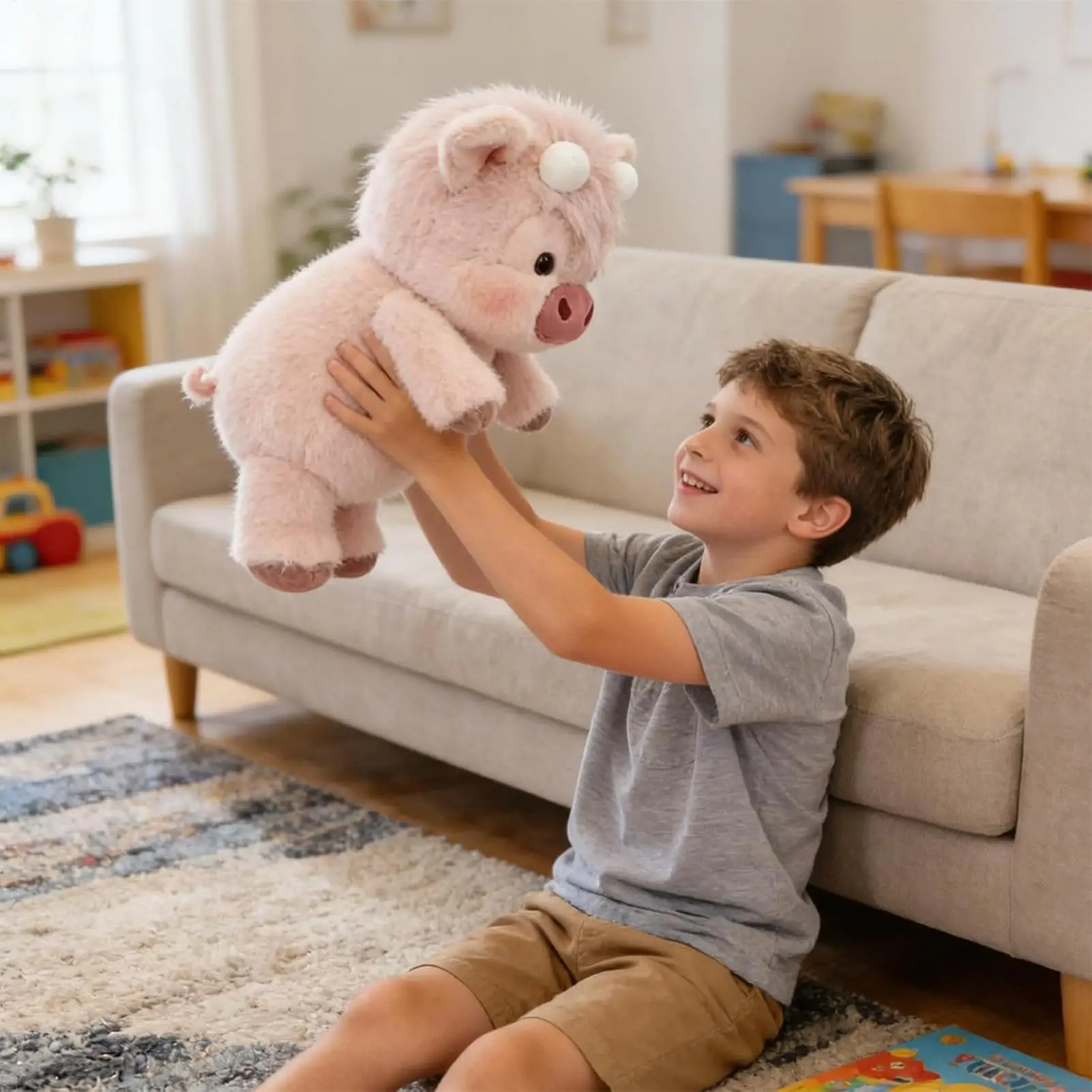 Plush Animal 23.6Inch Cuddly Soft Bedtime Soothing Plush Cow Animal Running Doll for Boys Girls Teens Friends Girlfriend Couples
Plush Animal 23.6Inch Cuddly Soft Bedtime Soothing Plush Cow Animal Running Doll for Boys Girls Teens Friends Girlfriend Couples