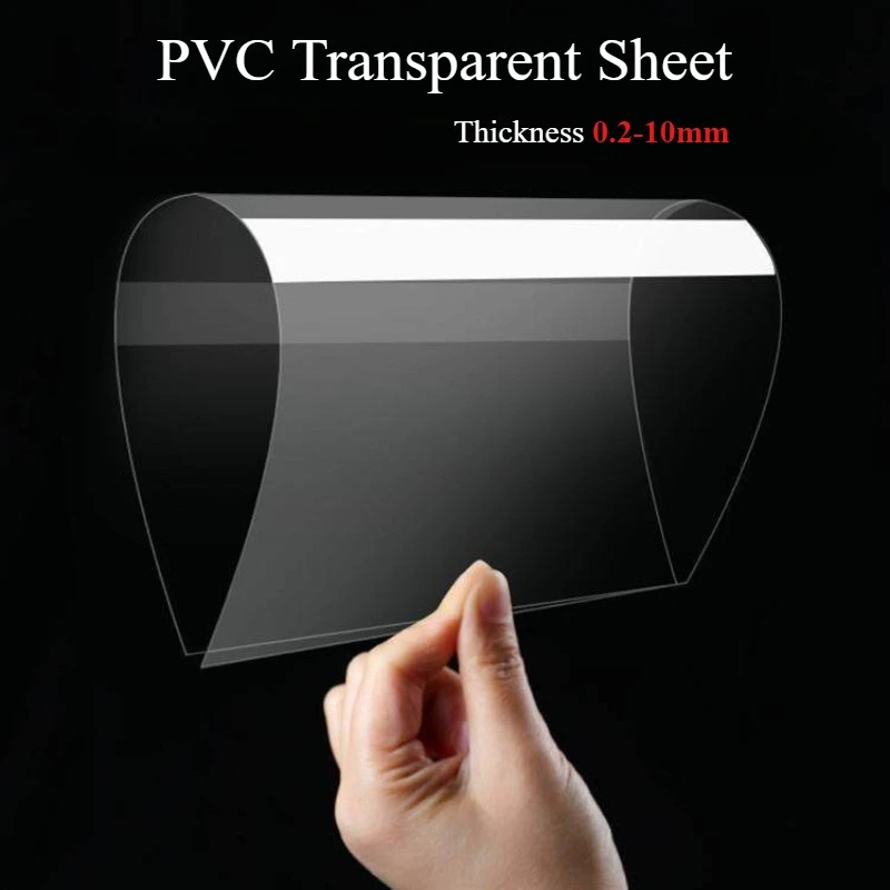 1-10pc Transparent PVC Sheet Plastic Plate PET/PC 100x100 200x200 210x297 297x420 300x300 400x400 A4 A3 Thickness 0.3-10 for DIY
1-10pc Transparent PVC Sheet Plastic Plate PET/PC 100x100 200x200 210x297 297x420 300x300 400x400 A4 A3 Thickness 0.3-10 for DIY