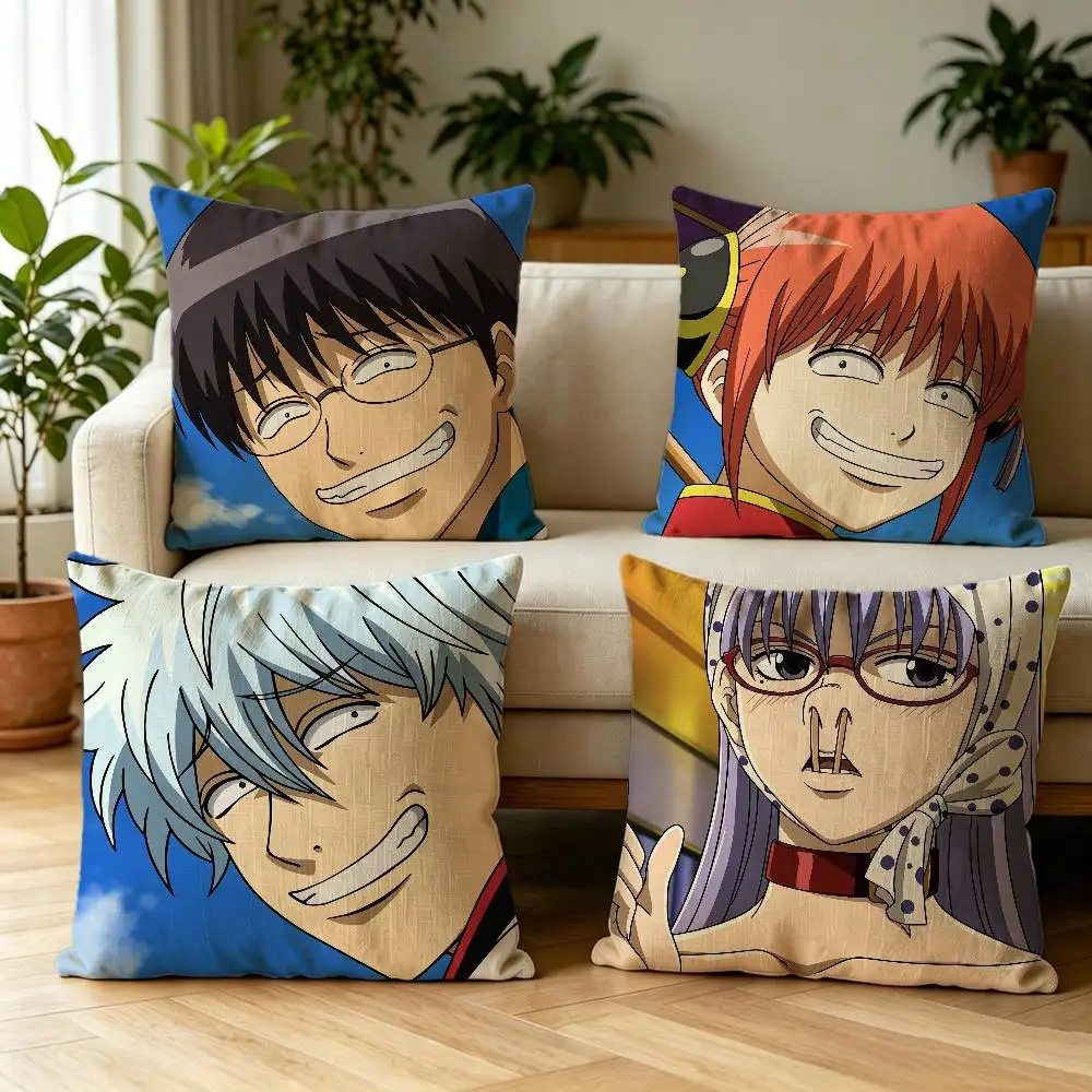 Anime G-Gintama Double-sided print Pillow Case Pattern Printed Pillowcase For Living Room Sofa Cushion Cover
Anime G-Gintama Double-sided print Pillow Case Pattern Printed Pillowcase For Living Room Sofa Cushion Cover