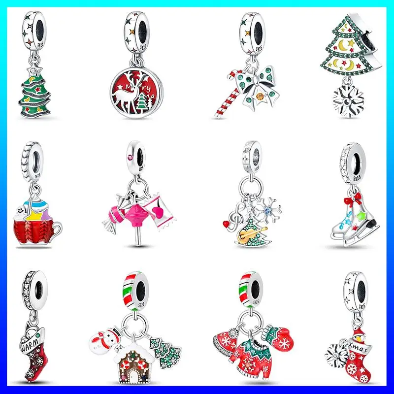 2023 New in Christmas Series Charm Beads Fits Pandora Original Bracelet For Women 925 Silver Pendant Bead Jewelry Festival Gift
2023 New in Christmas Series Charm Beads Fits Pandora Original Bracelet For Women 925 Silver Pendant Bead Jewelry Festival Gift