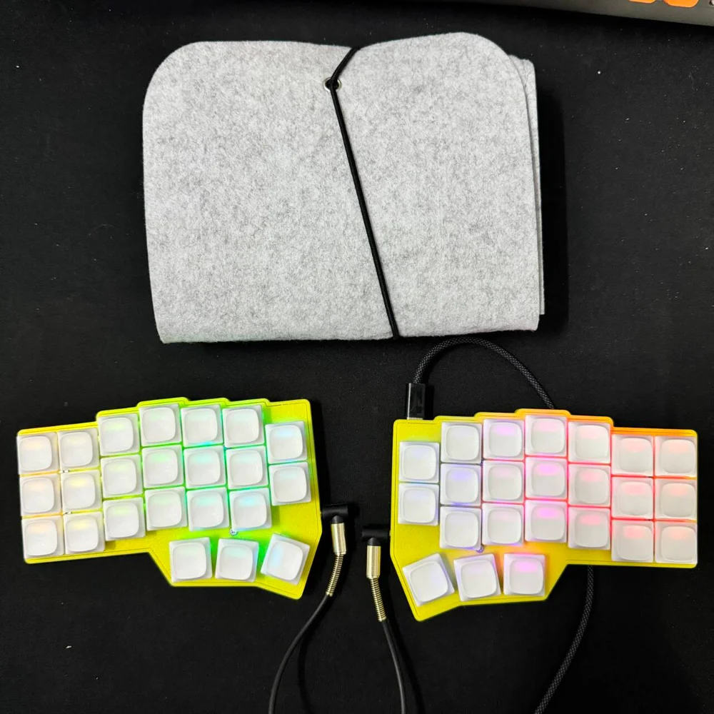 Corne V4.1 Низкоосевая версия Сплит-механическая клавиатура/комплект Custom RGB VIAL Проводная одномодовая эргономичная клавиатура «сделай сам» с возможностью горячей замены
Corne V4.1 Низкоосевая версия Сплит-механическая клавиатура/комплект Custom RGB VIAL Проводная одномодовая эргономичная клавиатура «сделай сам» с возможностью горячей замены