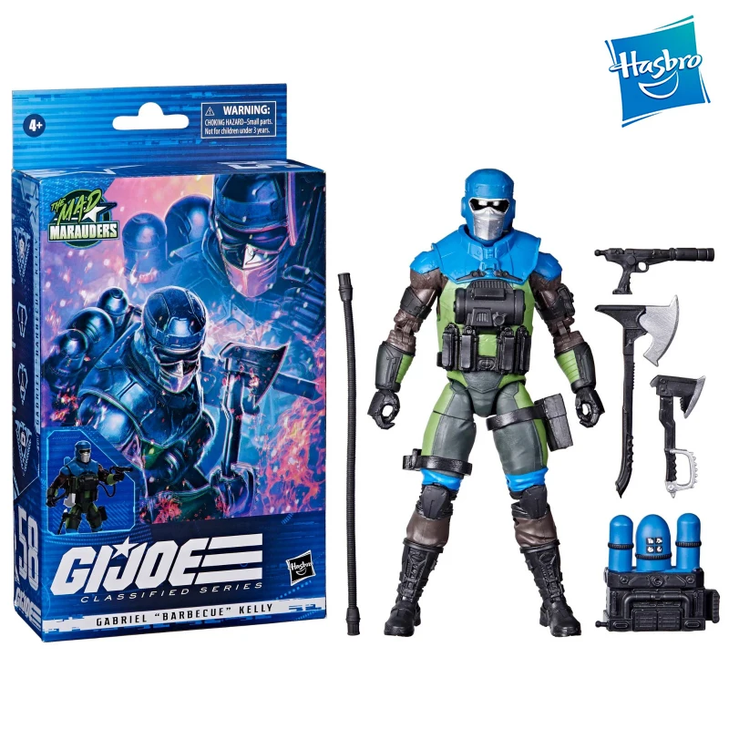 In Stock HASBRO G.I. Joe Classified Series Mad Marauders Gabriel “Barbecue” Kelly Action Figure Action Figure Gift Toys for Kids
In Stock HASBRO G.I. Joe Classified Series Mad Marauders Gabriel “Barbecue” Kelly Action Figure Action Figure Gift Toys for Kids