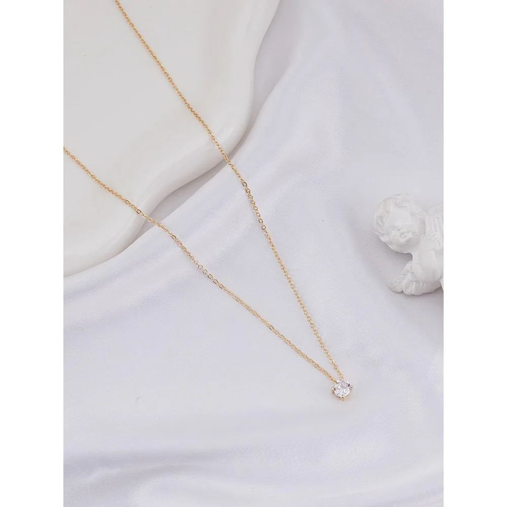 1Pcs Brass Flat Round Clear Cubic Zirconia Pendant Cable Chain Necklaces Golden Pendant Jewel Dainty Pendant Necklaces for Women
1Pcs Brass Flat Round Clear Cubic Zirconia Pendant Cable Chain Necklaces Golden Pendant Jewel Dainty Pendant Necklaces for Women