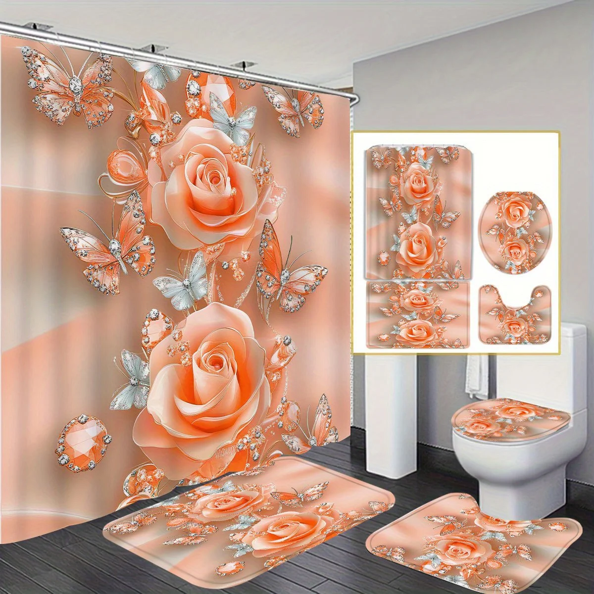Bathroom Four-Piece Set: The Perfect Choice for Quality Enthusiasts Seeking Ultimate Comfort and Style with an Elegant Orange
Bathroom Four-Piece Set: The Perfect Choice for Quality Enthusiasts Seeking Ultimate Comfort and Style with an Elegant Orange