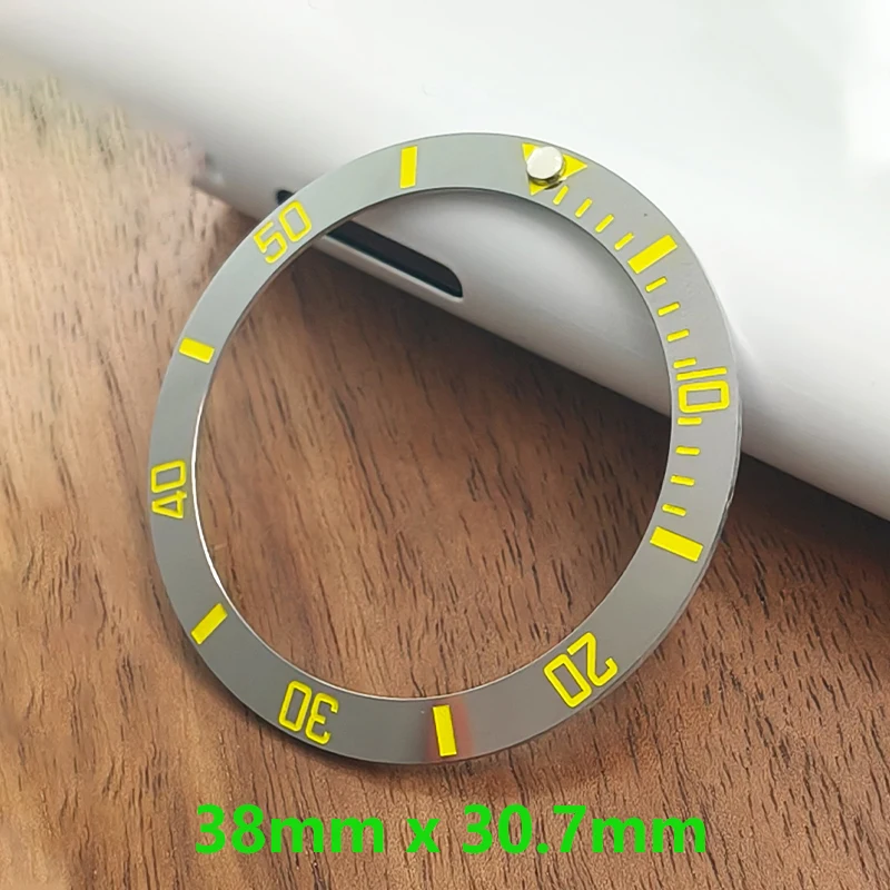 38mm SKX007 Curved Ceramic Bezel Insert Fits SKX007 SKX009 SRPD SUB Watch NH35 NH36 Movement GMT Men's Diving Watch Case Ring
38mm SKX007 Curved Ceramic Bezel Insert Fits SKX007 SKX009 SRPD SUB Watch NH35 NH36 Movement GMT Men's Diving Watch Case Ring