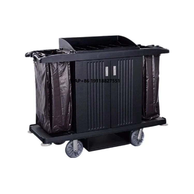 Wholesale Durable Plastic Hotel Room Cleaning Trolley Cart Housekeeping Service Cart
Wholesale Durable Plastic Hotel Room Cleaning Trolley Cart Housekeeping Service Cart