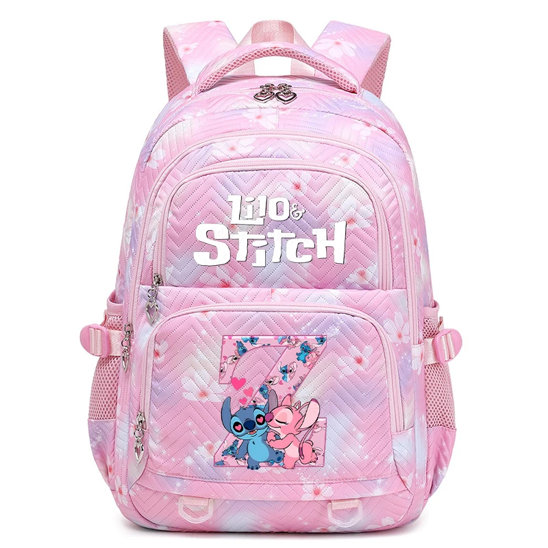 Large Capacity Stitch Alphabet Backpack Anime Printed Disney Daypack Lightweight Schoolbag Casual Travel Knapsack for Women Girl
Large Capacity Stitch Alphabet Backpack Anime Printed Disney Daypack Lightweight Schoolbag Casual Travel Knapsack for Women Girl