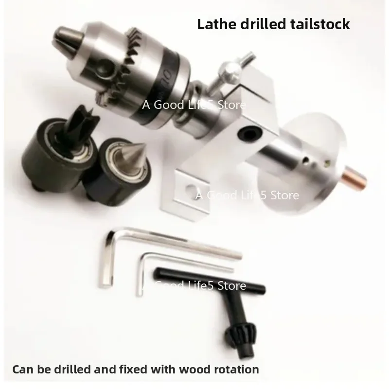 Multifunction Drilling Tailstock Live Center Silver Metal with Claw Apply To Mini Lathe Machine Revolving Centre DIY Accessorie
Multifunction Drilling Tailstock Live Center Silver Metal with Claw Apply To Mini Lathe Machine Revolving Centre DIY Accessorie
