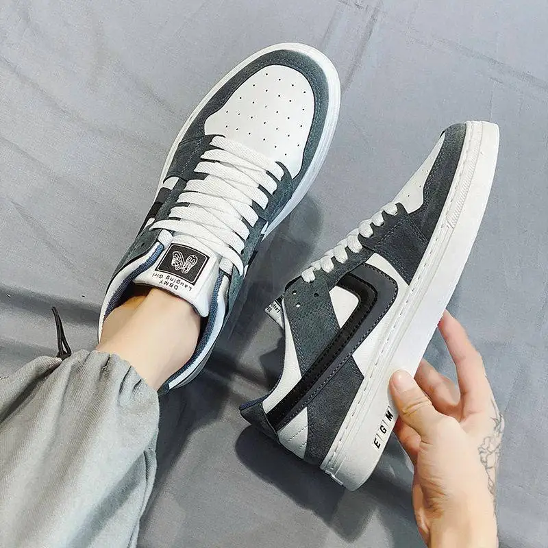 Casual Comfortable Skateboarding Shoes Breathable Versatile Style Spring Autumn Flat Heel round Toe Rubber Outsole Pure Color
Casual Comfortable Skateboarding Shoes Breathable Versatile Style Spring Autumn Flat Heel round Toe Rubber Outsole Pure Color