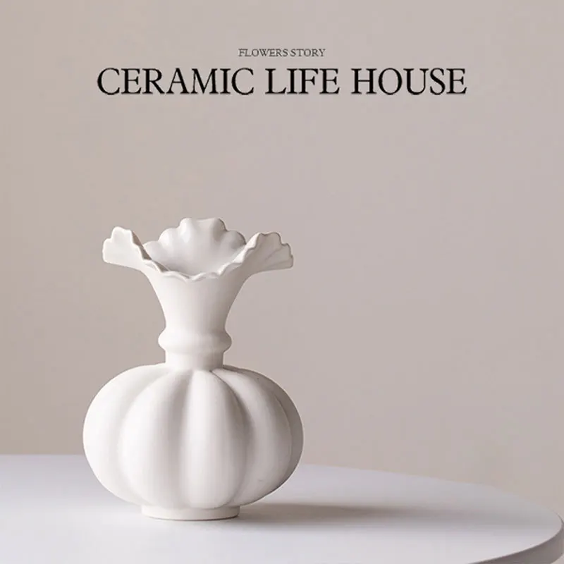Creative Ceramic Abstract Art Vase Pumpkin Vase Living Room Desktop Home Decoration Art Ornaments Home Accessories
Creative Ceramic Abstract Art Vase Pumpkin Vase Living Room Desktop Home Decoration Art Ornaments Home Accessories