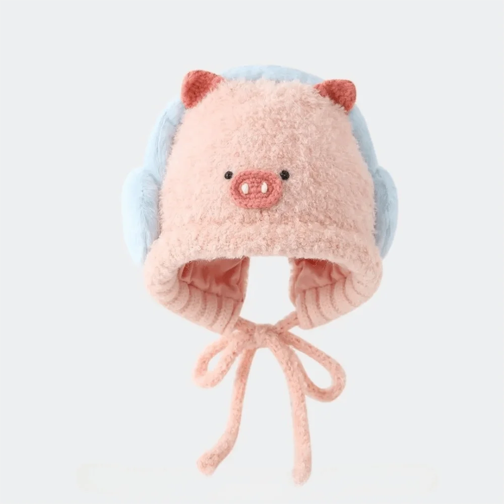 Fashion Cute Cartoon Children Hat Windproof Thickned Ear Protection Hat Cold Proof Warm Hat Winter
Fashion Cute Cartoon Children Hat Windproof Thickned Ear Protection Hat Cold Proof Warm Hat Winter