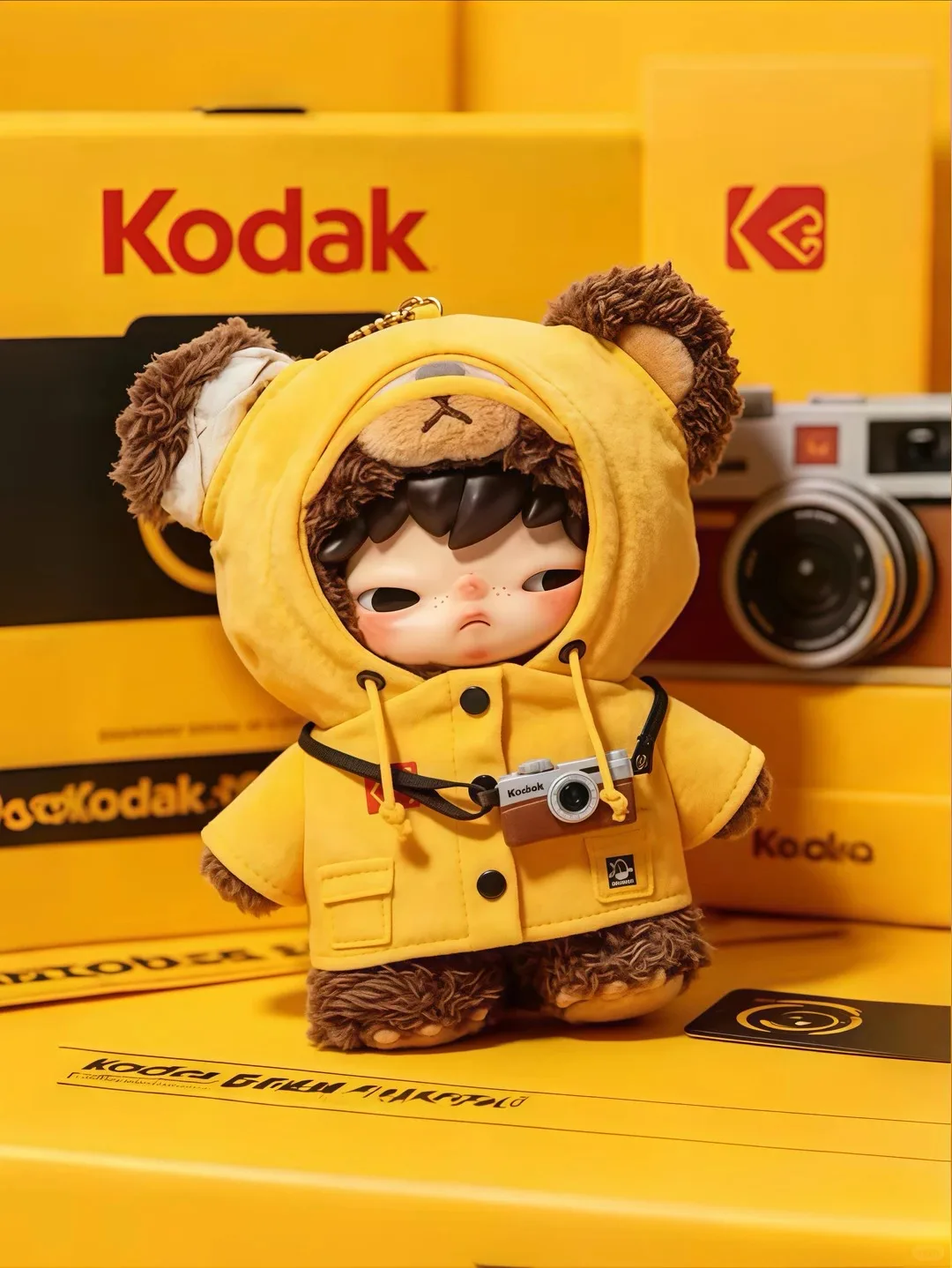 POP MART Joint product hirono Kodak Limited edition doll Cute and interesting toy surprise collection birthday gift Original
POP MART Joint product hirono Kodak Limited edition doll Cute and interesting toy surprise collection birthday gift Original
