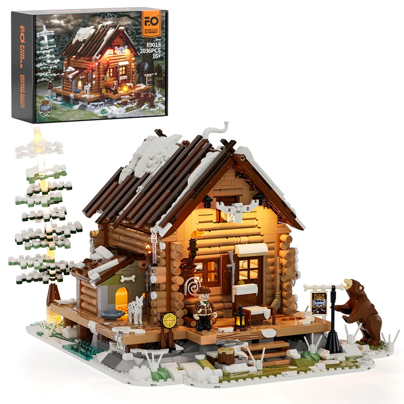 2036pcs Hayashikiya Building Blocks Assembling MOC Hunting Lodge Construction Bricks Model Toys for Boys Hift Set
2036pcs Hayashikiya Building Blocks Assembling MOC Hunting Lodge Construction Bricks Model Toys for Boys Hift Set