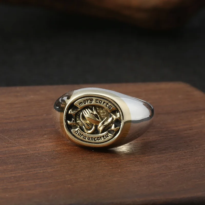 BOCAI NEW S925 Silver Finger Retro Fashion Lovers Personality Mary Praying Hands Stylish Silver Ring For Women And Men
BOCAI NEW S925 Silver Finger Retro Fashion Lovers Personality Mary Praying Hands Stylish Silver Ring For Women And Men