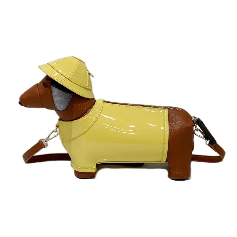 Alirattan Women Cute Dog Shape Designer Leather Shoulder Bag Mini Evening Party Crossbody Purse, Fashion Animal Shape Clutch Bag
Alirattan Women Cute Dog Shape Designer Leather Shoulder Bag Mini Evening Party Crossbody Purse, Fashion Animal Shape Clutch Bag
