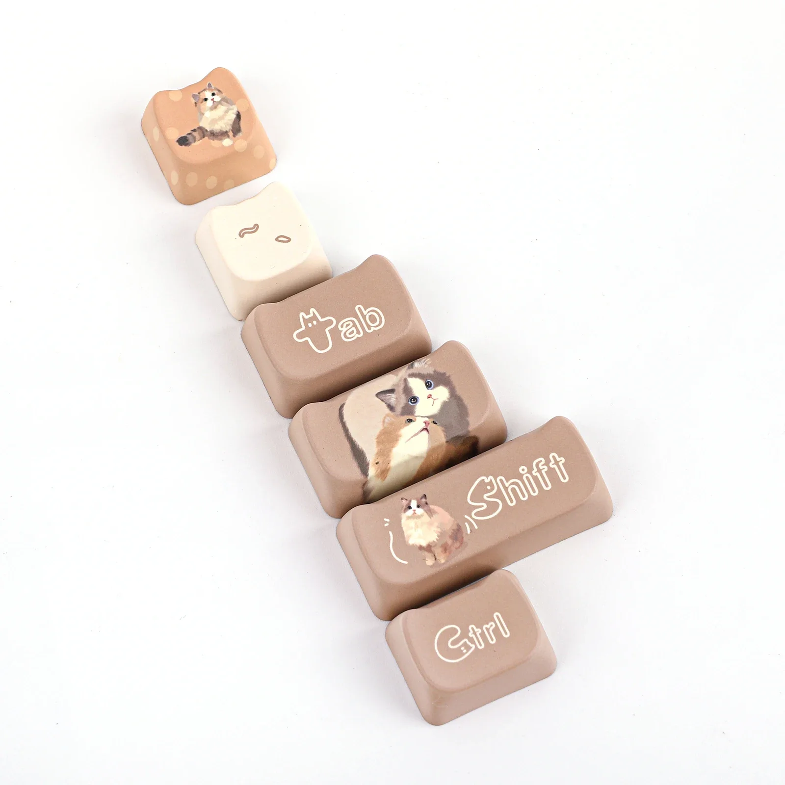 PurrCap Keycap 141 Keys MAO Profile Dye Sublimation PBT Full Set keycap mold keyboard keys cute keycaps
PurrCap Keycap 141 Keys MAO Profile Dye Sublimation PBT Full Set keycap mold keyboard keys cute keycaps