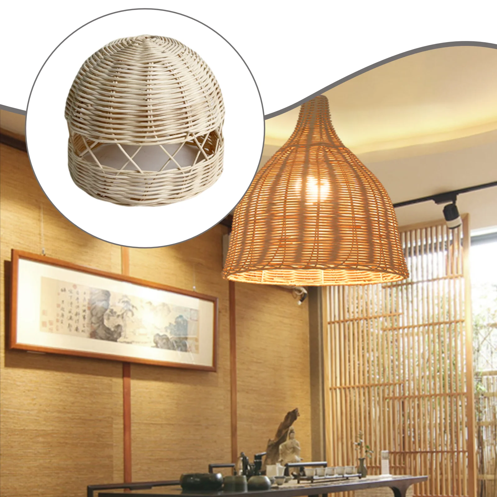 Lamp Shade for Home Decor Accessories Compact Portable Light Cover Wooden Ornament for Farmhouse Living Room Cafe Dining Room
Lamp Shade for Home Decor Accessories Compact Portable Light Cover Wooden Ornament for Farmhouse Living Room Cafe Dining Room