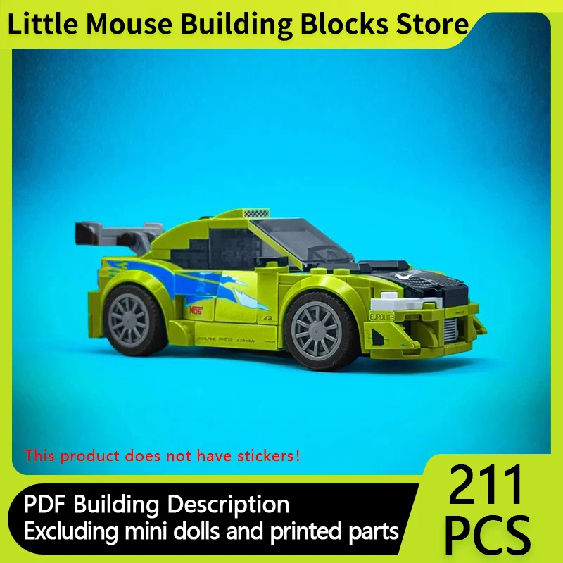 Furious Movies Speed Champion Model MOC Building Bricks Sports Car Modular Technology Gifts Children Toys Suit Holiday Assemble
Furious Movies Speed Champion Model MOC Building Bricks Sports Car Modular Technology Gifts Children Toys Suit Holiday Assemble