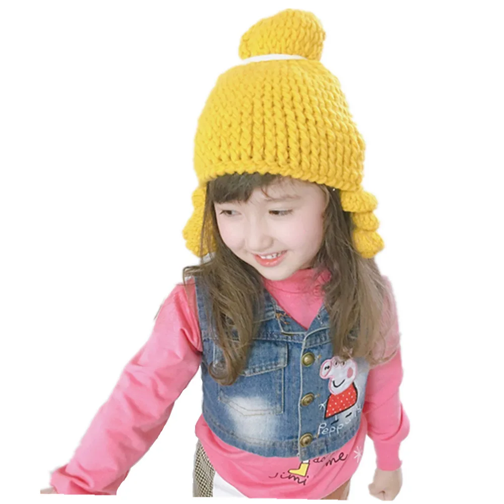 Autumn and Winter New Style Children's Thickened Wool Knitting Princess Dance Performance Ballet Headgear Short Wig Cap
Autumn and Winter New Style Children's Thickened Wool Knitting Princess Dance Performance Ballet Headgear Short Wig Cap